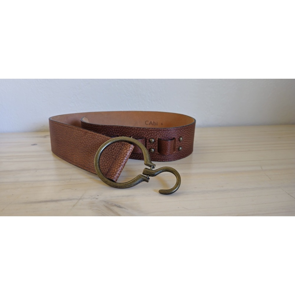 CAbi Brown Leather Belt